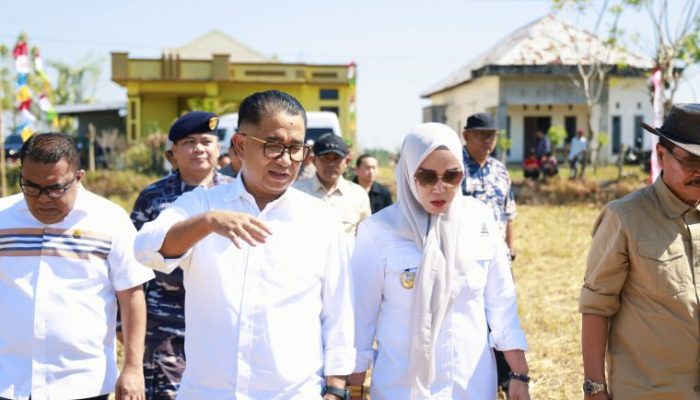 Bupati Barru Andi Ina Sambut Team Swantantra dan Dirjen Otonomi Daerah Kemendagri, Fokus Budidaya Padi Varietas Soeharto