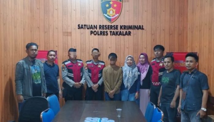 Suasana Haru, Dua Anggota Polres Takalar dan Korban Sepakat Damai