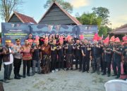 Rumah Adat Balla Lompoa Jadi Saksi, Pelantikan KIWAL GARUDA HITAM Gowa PAC Bajeng