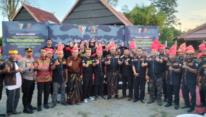 Rumah Adat Balla Lompoa Jadi Saksi, Pelantikan KIWAL GARUDA HITAM Gowa PAC Bajeng