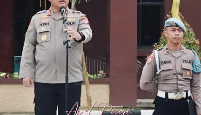 Wakapolresta Samarinda Pimpin Apel Pagi, Tekankan Profesionalisme dan Pelayanan Publik Secara Humanis