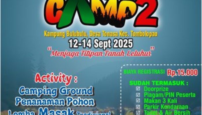 Camping Seru di Bulubulu, Media Camp 2 OborBangsa Hadir dengan Ragam Aktivitas