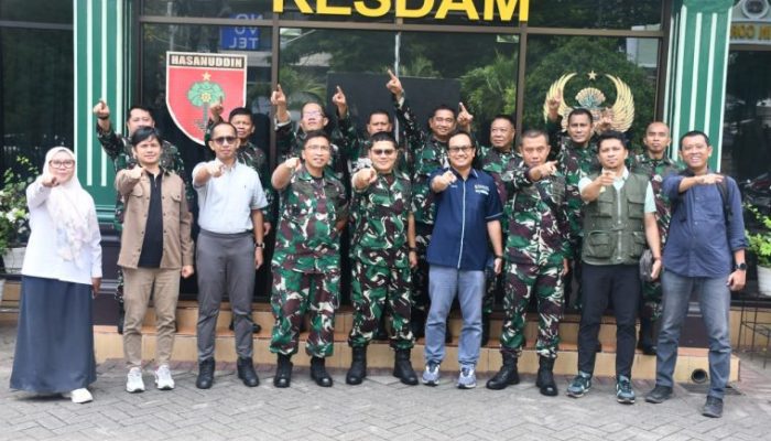 Baret ICMI dan Pemuda ICMI Audiensi Kesdam XIV Hasanuddin: Merajut Sinergi, Kuatkan Cinta untuk Rakyat