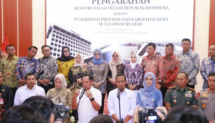 Bupati Barru Andi Ina, Hadiri Pengarahan Mendagri, Siap Implementasikan Sinergitas dan Pemberdayaan Ekonomi