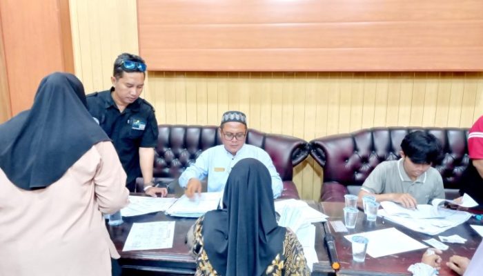 Penyaluran Bantuan Kartu Keluarga Sejahtera (KKS) di Lima Desa Kecamatan Ciruas