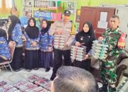 Sinergi Kapolsek dan Camat Kawal, Distribusi Perdana Program MBG di Soreang Parepare