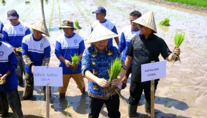 Bupati Gowa dan Wakil Bupati Gowa Hadiri HKN, Laksanakan One Day One District di Bajeng Barat