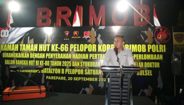 Ramah Tamah HUT Ke-66 Pelopor Brimob Polri dan Syukuran Gelar Doktor, Pesan Kompol Ramli