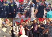 Ganrang Parampa dan Aru Tubarania di Balla Lompoa Jipang, Simbol Pelantikan Kiwal Garuda Hitam PAC Bontonompo Selatan