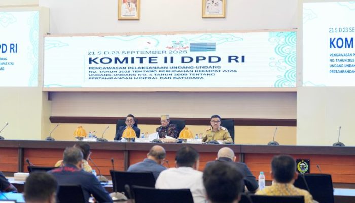 Sekda Sulsel Sambut Kunjungan DPD RI, Bahas Implementasi UU Pertambangan Mineral dan Batubara