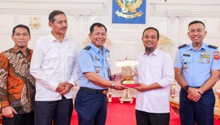 Gubernur Sulsel Terima Kunjungan Dirjen Badilliltun Mahkamah Agung RI, Bahas Pembangunan Gedung Pengadilan Militer Tinggi  V Makassar