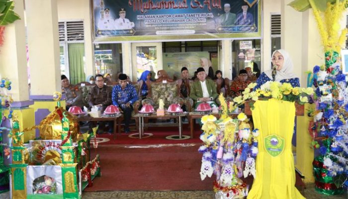 Maulid Akbar Tanete Rilau, Bupati Barru Andi Ina Teladani Akhlak Rasulullah SAW dan Apresiasi BAZNAS