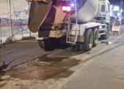 Kontraktor Sudin Bina Marga Jakarta Utara Diduga Pekerjaannya Tidak Mengacu Kerangka Acuan Kerja