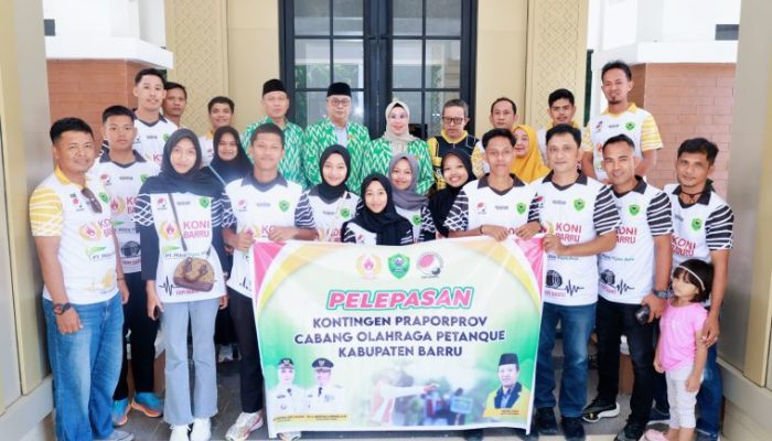 Pemkab Barru Dukung Penuh Atlet Petanque, Tampil Maksimal di Pra Porprov Sulsel 