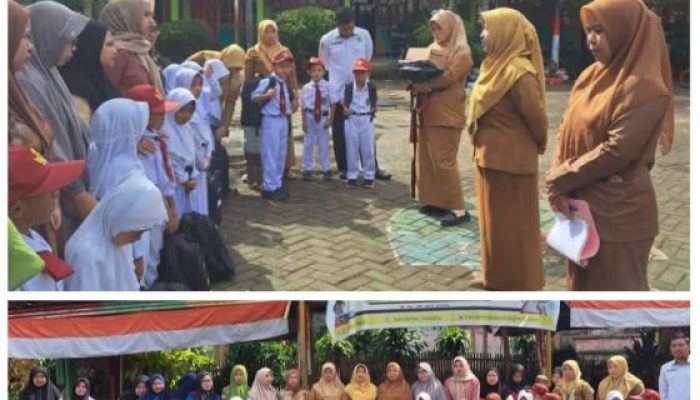 SD Center Malakaji Tompobulu, Terima Seragam Gratis dari Pemkab Gowa Siswa-Siswi Bahagia