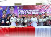 Polda Sulsel Musnahkan 44 Kg Sabu, Hasil Ungkapan Polres Parepare