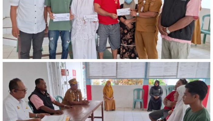 Baznas Kota Kendari Bantu Korban Kebakaran di Kelurahan Watulondo