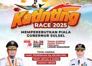Lomba Katinting Race 2025 Siap Digelar: Perebutkan Piala Gubernur Sulsel dan Total Hadiah Rp100 Juta