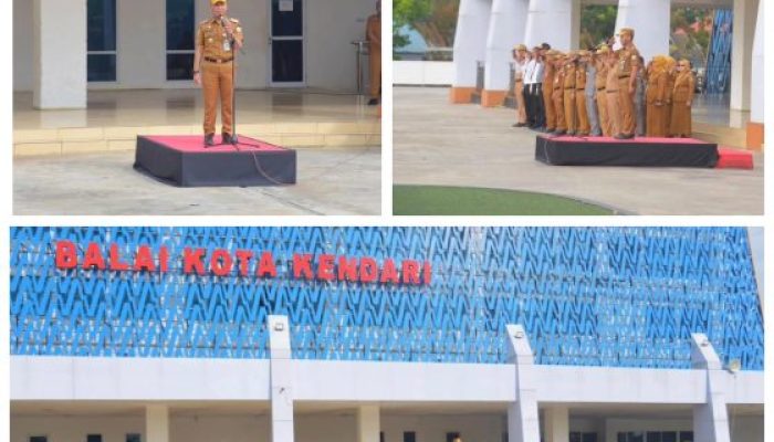 Amir Hasan Ajak ASN Kota Kendari Tingkatkan Disiplin dan Semangat Pelayanan Publik