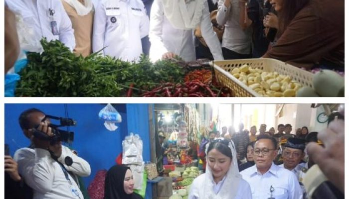 Wamendag dan Wali Kota Kendari Temui Pedagang Pasar Baruga, ini Tujuannya