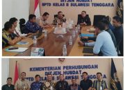Bupati Buton Utara Kunjungi BPTD Kelas II Sultra, Bahas Pemasangan Lampu dan Marka Jalan di Sejumlah Titik Rawan