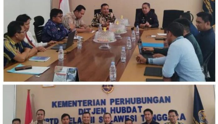 Bupati Buton Utara Kunjungi BPTD Kelas II Sultra, Bahas Pemasangan Lampu dan Marka Jalan di Sejumlah Titik Rawan