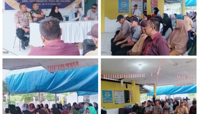 Warga Anggoeya Sambut Reses Irmawati, SE.,SH.,M.Kn di Kantor Kelurahan