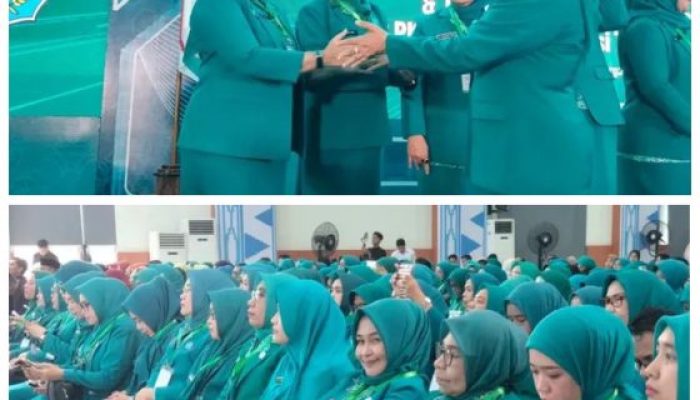 Ketua TP-PKK Butur Hadiri Peringatan HKG PKK Ke-53 dan Pembukaan Rakerda X TP-PKK Sultra di Kendari