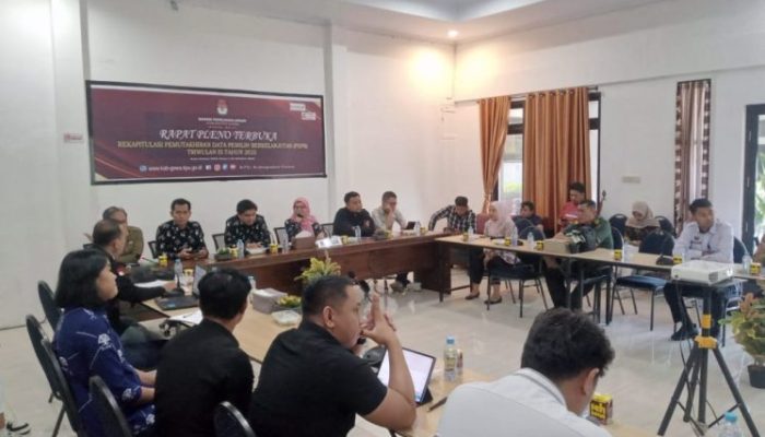 Pleno PDPB Gowa: Bawaslu Minta KPU Perkuat Akurasi Data Pemilih