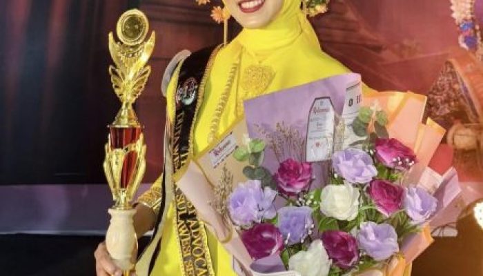 Mahasiswa Hukum Unhas, I.Sofi Al-Fatihah, Raih Best Advocacy Duta Wisata Sulawesi Selatan 2025