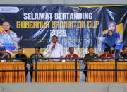 Semarak Hari Jadi Sulsel ke-356, Andi Sudirman Buka Gubernur Badminton Cup 2025