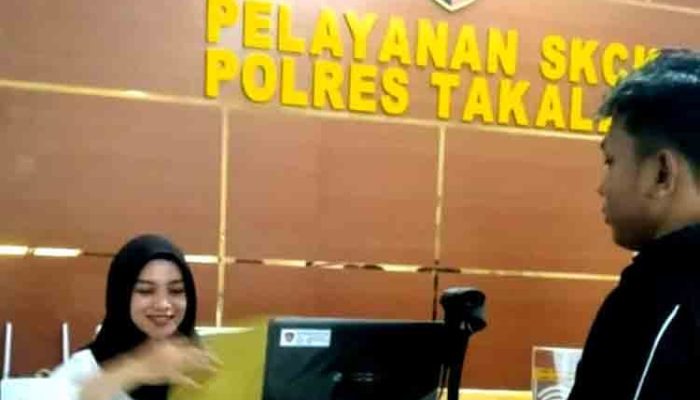 Wajah Humanis Polri di Pelayanan Publik: Brigpol Kamriani Tunjukkan Profesionalisme dan Ketulusan di Loket SKCK Polres Takalar