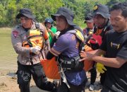 Tim SAR Batalyon B Pelopor Satbrimob Polda Sulsel, Berhasil Temukan Korban Tenggelam di Sungai Saddang Enrekang