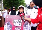 Kisah Haru Ibu Rumah Tangga, Pemenang Rumah di Jalan Sehat Sulsel Anti Mager 356 Tahun Sulsel