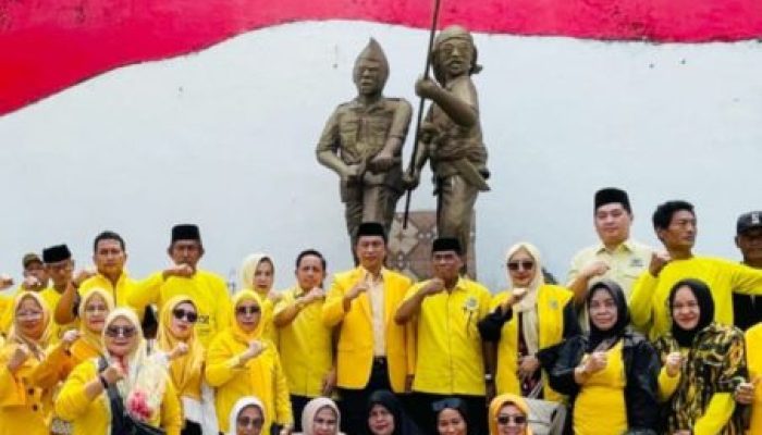 DPD Golkar Pangkep, Rayakan HUT ke-61 Partai Golkar Ziarah Ke TMP dan Tasyakuran Maulid Nabi Muhammad SAW