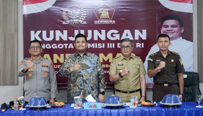 Andi Amar Ma’ruf Sulaiman Anggota Komisi III DPR RI Kunjungi Barru, Wabup Bahas Potensi Ekonomi dan Tantangan Daerah