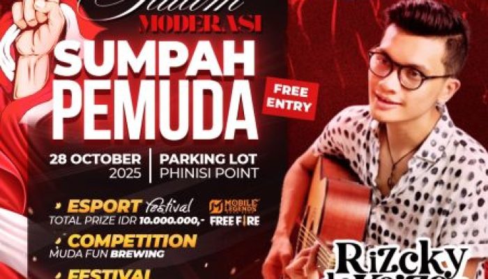 The Event Salam Moderasi Warnai, Peringatan Sumpah Pemuda di Sulsel