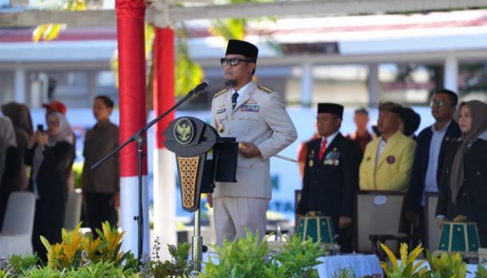 Pimpin Upacara Peringatan Sumpah Pemuda ke-97, Gubernur Sulsel: Pemuda Jangan Takut Bermimpi Besar