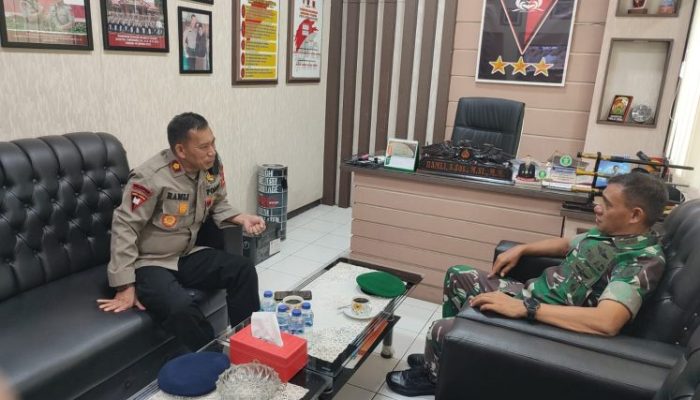 Batalyon B Pelopor Satuan Brimob Polda Sulsel, Terima Kunjungan PJS Danbrigif 11 Badik Sakti
