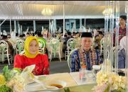 Bupati Buton Utara Bersama Ketua TP-PKK  Hadiri Malam Ta’aruf STQH  Nasional XXVIII 2025 di Kota Kendari