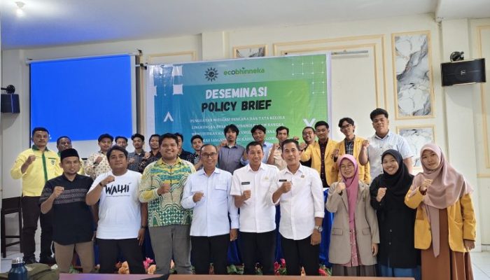Pemkab Gowa Puji Policy Brief Eco Bhinneka Sulsel Soal Mitigasi Bencana di Manimbahoi