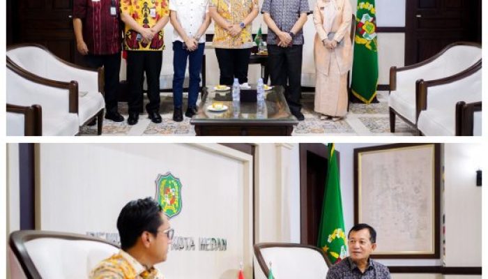 Wakil Bupati Nias Utara bersama Walikota Medan Bahas Kerjasama Bidang Pertanian
