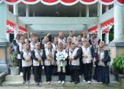 Siap Ikut Rangkaian HKG ke 53 Tahun 2025, Kontingen TP-PKK Kota Tidore Tiba di Jailolo