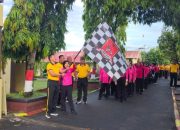 Batalyon B Pelopor Satuan Brimob Polda Sulsel, Gelar Olahraga Bersama Jelang HUT ke-80 Korps Brimob Polri