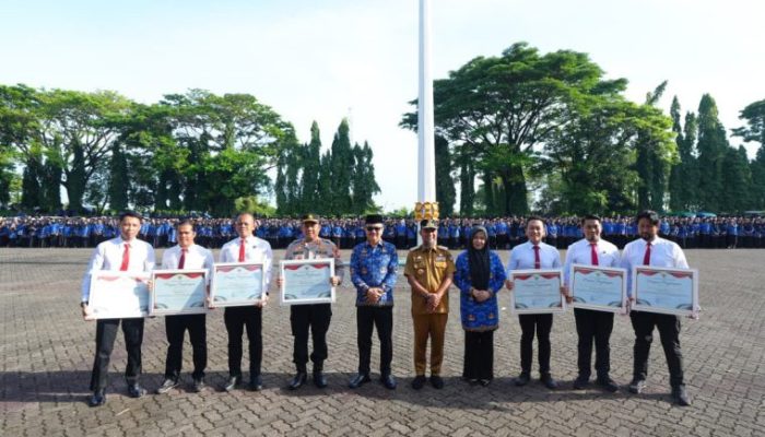 Gubernur Sulsel Beri Penghargaan, kepada 7 Anggota Polri atas Keberhasilan Ungkap Kasus Penculikan Bilqis