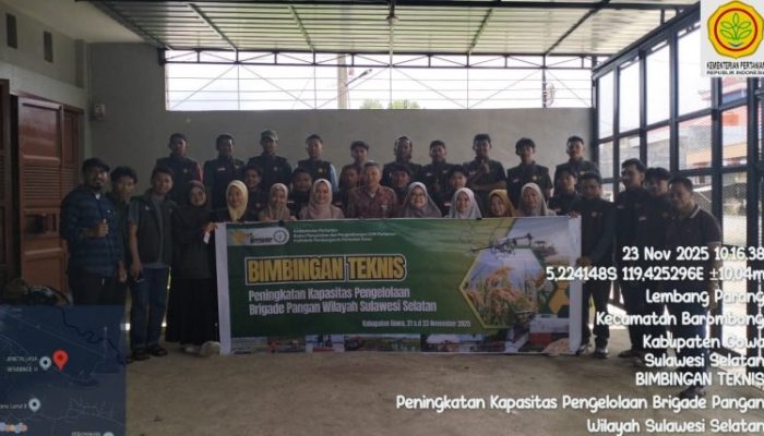 Bimtek Brigade Pangan Barombong dan Bajeng Barat Sukses Gelar, Targetkan Pertanian Mandiri Berkelanjutan
