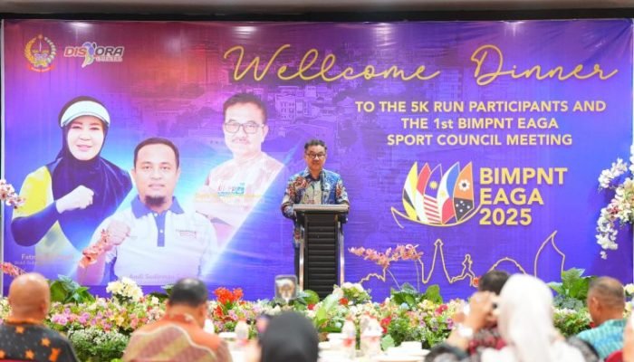 Chairman BIMPNT-EAGA Tegaskan Kerja Sama Meluas: Olahraga, Pariwisata, dan Maritim Jadi Fokus di Makassar