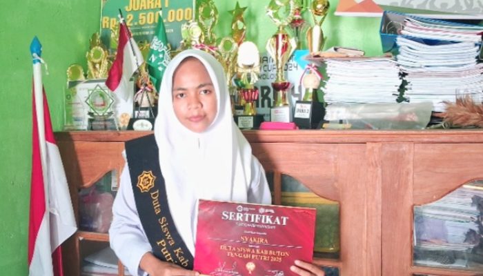 Sosok Syakira Dewa Dinobatkan Sebagai Duta Siswa Buton Tengah Putri