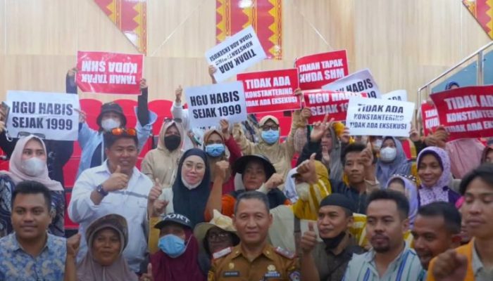 Dialog Terbuka bersama Pemkot Kendari, Warga Tapak Kuda Minta Hentikan Penyusunan Master Plan RTH