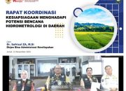 Damkar Polman Hadiri Rakor Nasional Kesiapsiagaan Bencana Hidrometeorologi Kemendagri